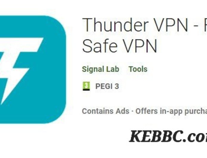 Thunder VPN – Fast, Safe VPN